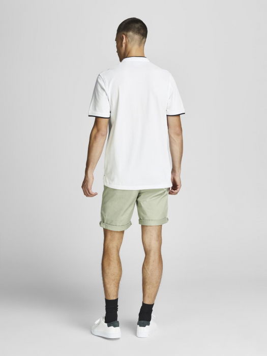 Jack Jones Tricou Polo Alb Slim Barbati [2]