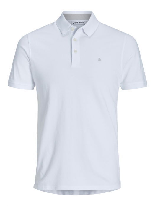 Jack Jones Tricou Polo Alb Slim Barbati [9]