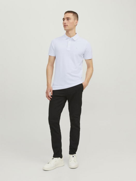 Jack Jones Tricou Polo Alb Slim Barbati [7]