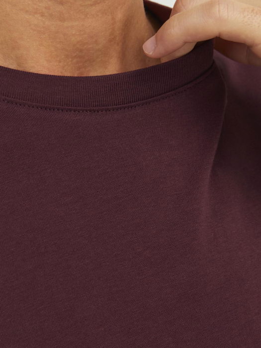 Jack Jones Tricou Rosu Visiniu Regular Barbati [8]