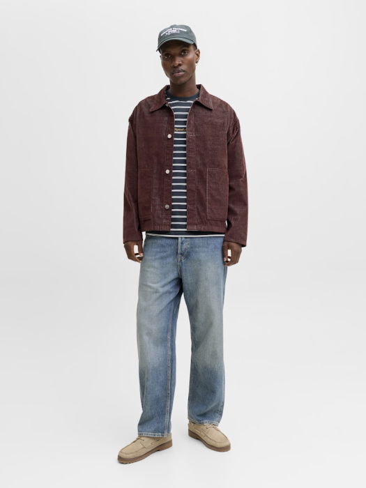 Jack Jones Tricou Albastru Relaxed Barbati [3]