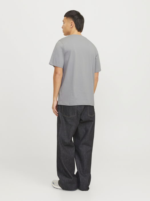 Jack Jones Мужская Футболка Светло-Серая  [4]