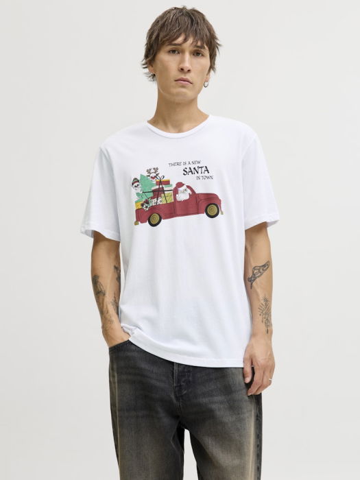 JACK&JONES Tricou White  Barbati [2]