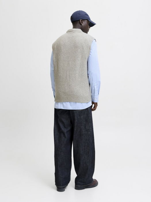 Jack Jones Vesta Gri Deschis  Barbati [3]