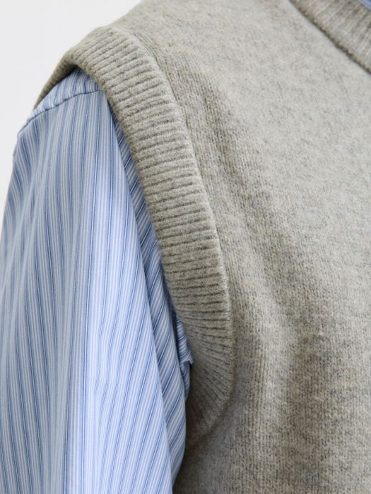 Jack Jones Vesta Gri Deschis  Barbati [2]