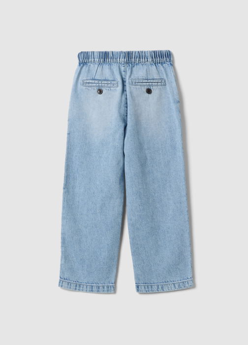 Джинсовые Джоггеры Для Мальчиков Light Blue 3-10 Лет [2]