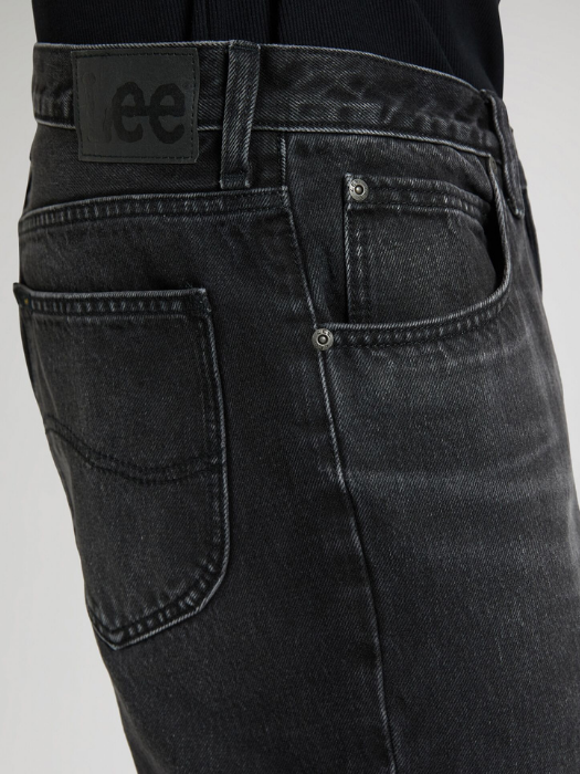 Lee Blugi Gri Inchis ASHER Loose Straight Barbati [5]