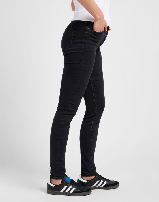 Lee Blugi High Waist Skinny Black Avery Femei [4]
