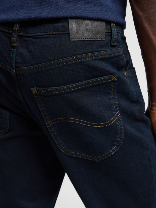 Lee Мужские Джинсы Синие BROOKLYN Classic Straight [5]