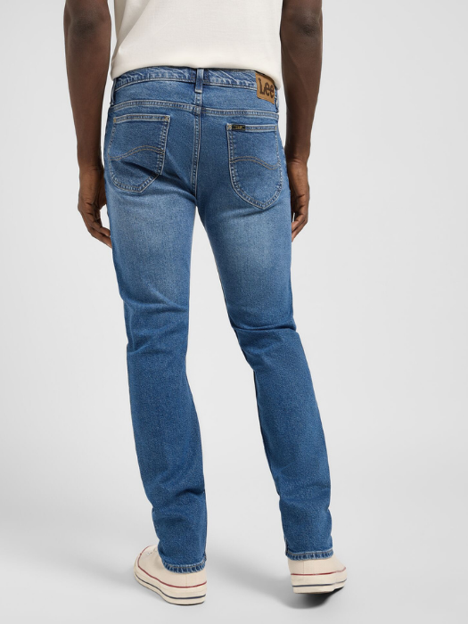 Lee Blugi Albastri RIDER Slim Straight Barbati [4]