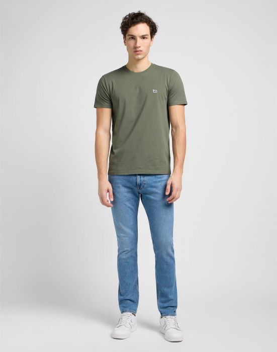 Lee Мужские Джинсы Синие Slim Straight [3]