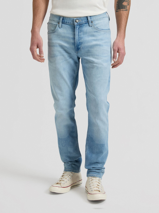 Lee Blugi Albastri LUKE Slim Tapered Barbati [2]