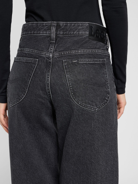 Lee Женские Джинсы Тёмные Серые RIDER LOOSE Loose Straight [5]