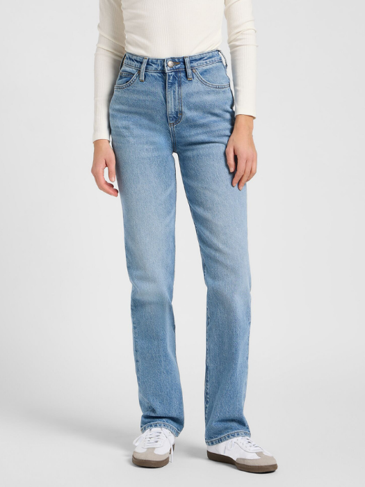 Lee Женские Джинсы Светло-Синие JUNE Regular Straight [2]