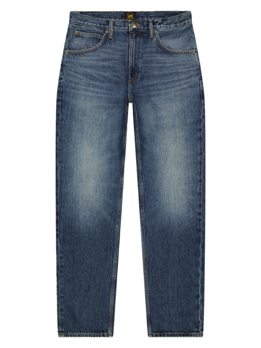 Lee Мужские Джинсы Синие HADEN Relaxed Straight [6]