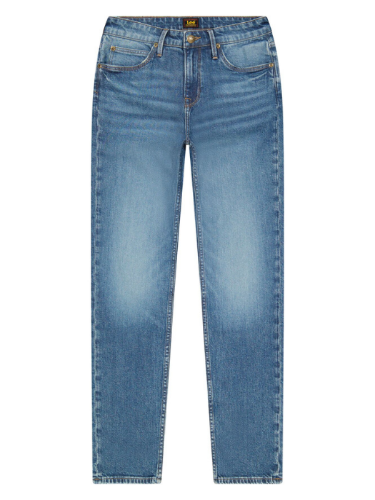 Lee Женские Джинсы Синие CAROL Regular Straight [6]