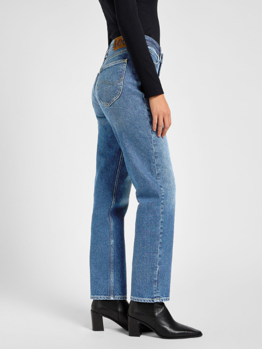 Lee Blugi Albastri CAROL Regular Straight Femei [3]