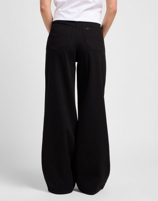 Lee Blugi Negri STELLA A LINE High Waist Wide Leg Femei [2]