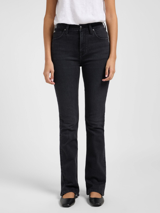 Lee Blugi Gri Inchis BREESE BOOT Skinny Bootcut Femei [2]