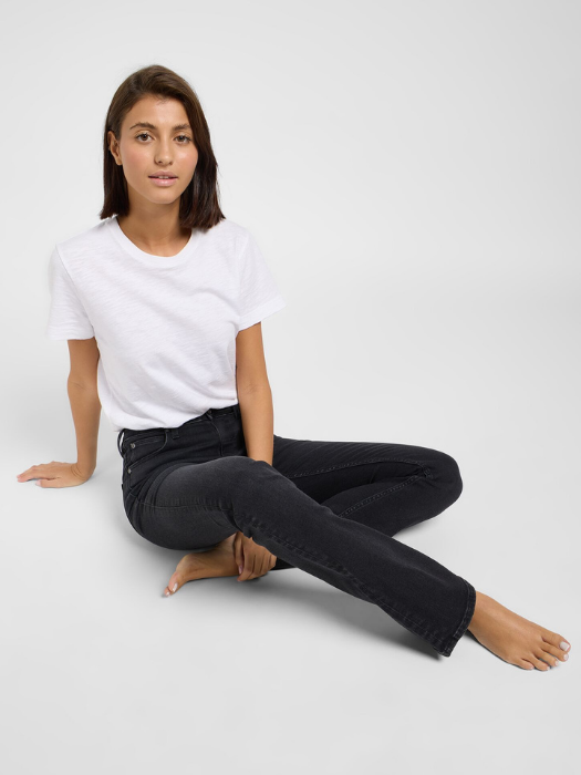 Lee Blugi Gri Inchis BREESE BOOT Skinny Bootcut Femei [6]