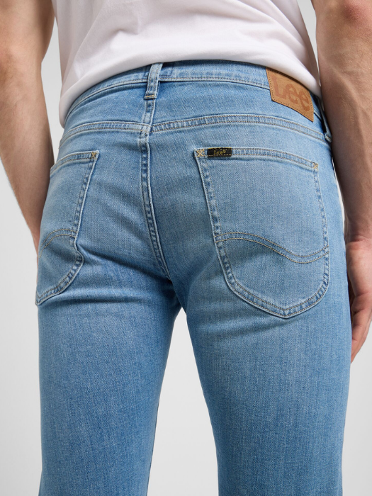 Lee Blugi Albastri Deschisi LUKE Slim Tapered Barbati [5]