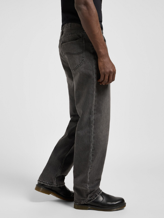 Lee Blugi Gri Inchis ASHER Loose Straight Barbati [3]