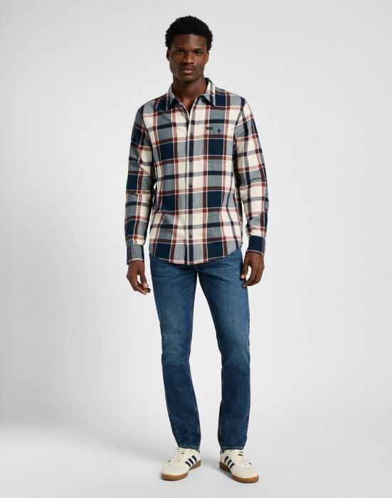 Lee Blugi Navy LUKE Slim Tapered Barbati [5]