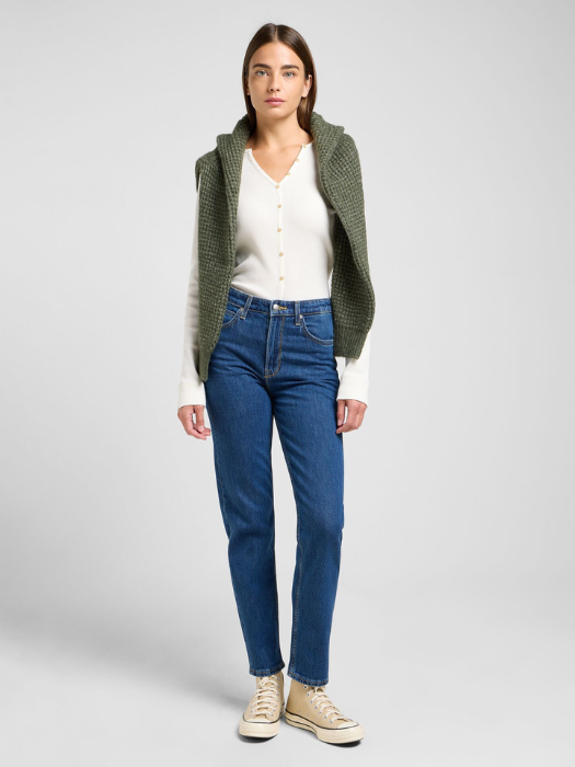 Lee Blugi Albastri CAROL Regular Straight Femei [1]