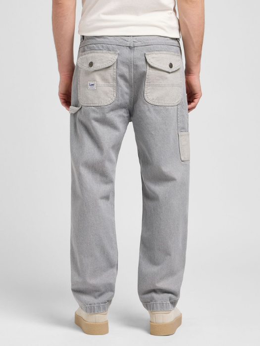 Lee Джинсы Gemini Grey CARPENTER Relaxed Straight [5]