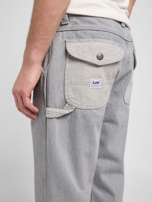 Lee Джинсы Gemini Grey CARPENTER Relaxed Straight [4]