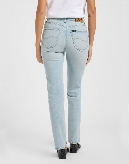 Lee Женские Джинсы Светло-Синие CAROL Regular Straight [2]