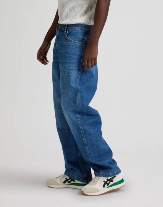 Lee Мужские Джинсы Синие BARREL Loose Straight [3]