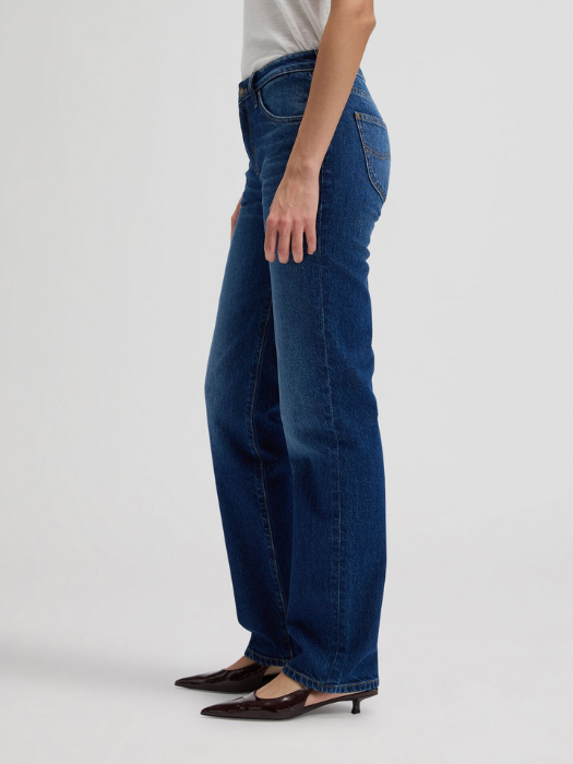 Lee Женские Джинсы Темно-Синие London Regular Straight [3]