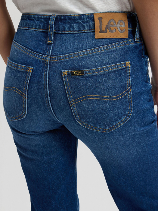 Lee Женские Джинсы Темно-Синие London Regular Straight [5]