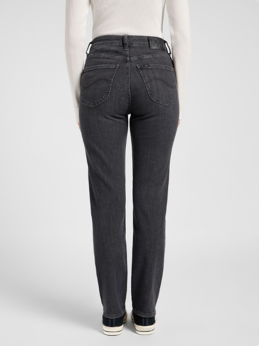 Lee Blugi Gri Inchis CAROL Regular Straight Femei [3]