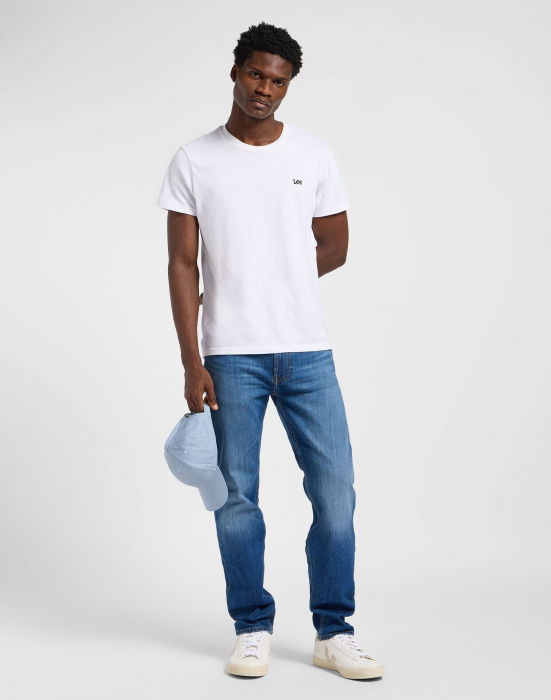 Lee Blugi Maro Inchis RIDER Slim Straight Barbati [5]