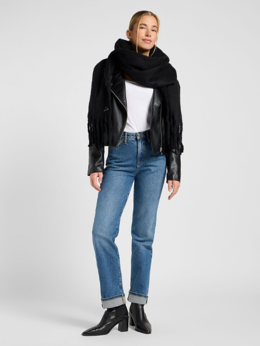 Lee Blugi Albastri JUNE Regular Straight Femei [5]