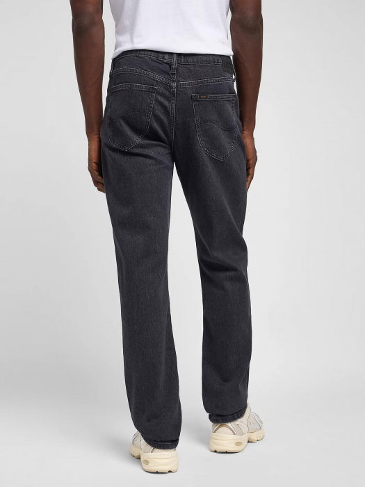 Lee Blugi Gri Inchis WEST Regular Straight Barbati [3]