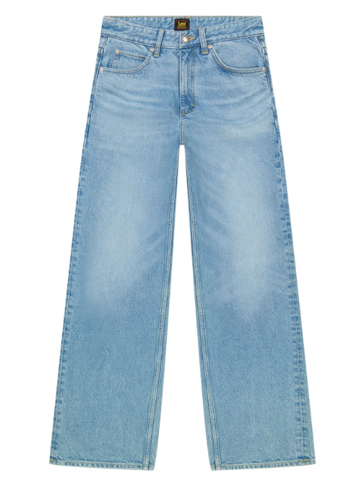 Lee Женские Джинсы Светло-Синие RIDER LOOSE Loose Straight [6]