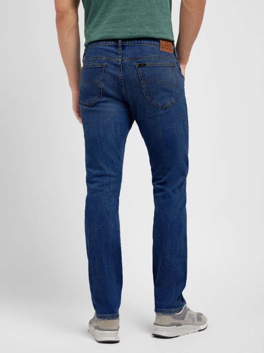 Lee Blugi Albastri RIDER Slim Straight Barbati [3]