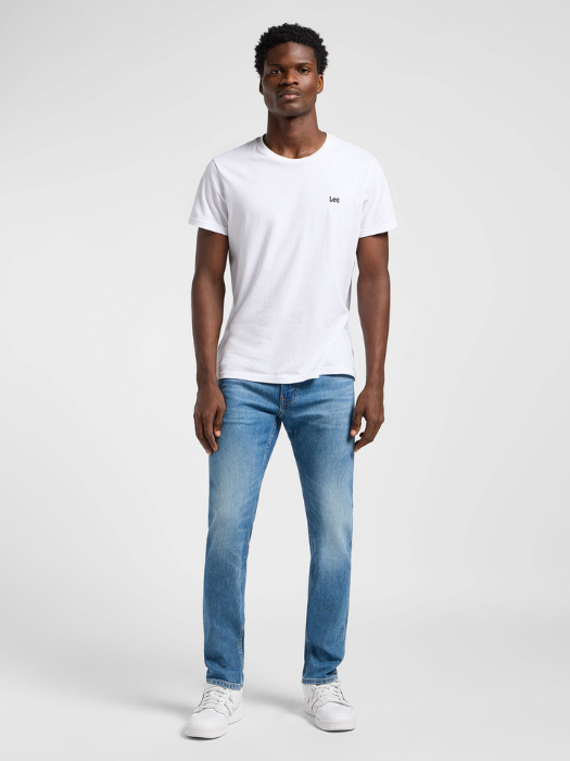 Lee Мужские Джинсы Синие RIDER Slim Straight [5]