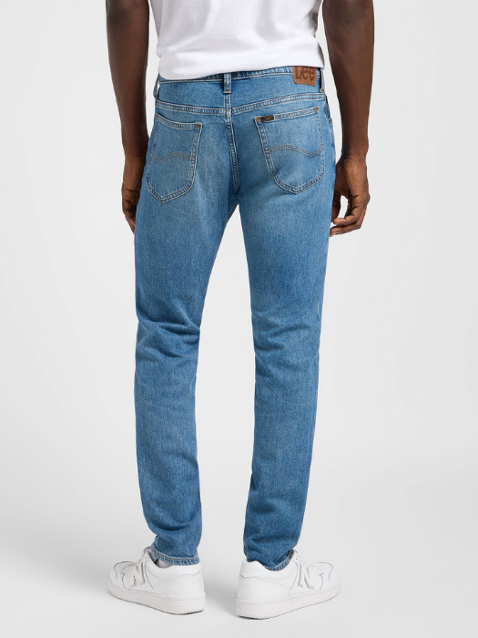 Lee Мужские Джинсы Синие RIDER Slim Straight [2]