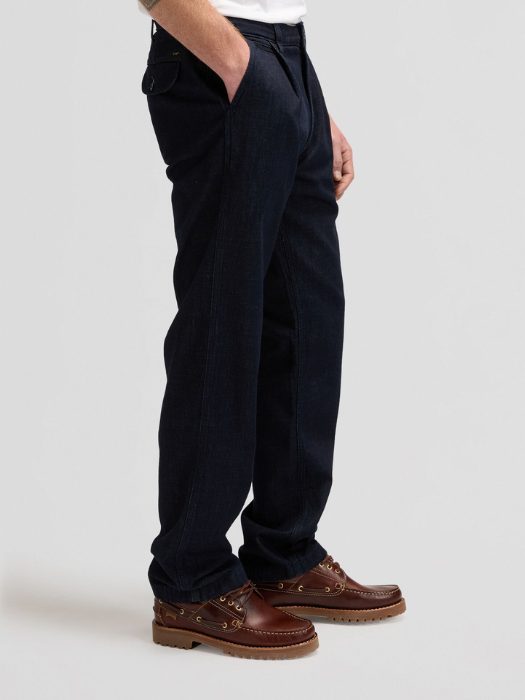 Lee Мужские Джинсы Чёрные CHINO Relaxed Tapered [3]