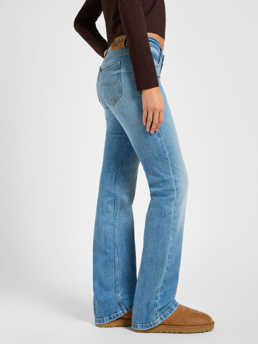 Lee Женские Джинсы Синие Jessica Low Rise Bootcut [3]