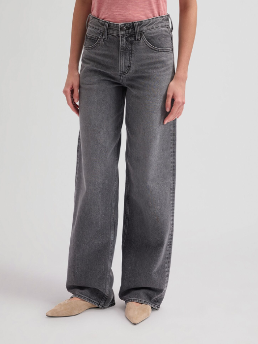 Lee Blugi Gri Inchis RIDER LOOSE Loose Straight Femei [2]