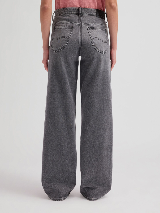 Lee Blugi Gri Inchis RIDER LOOSE Loose Straight Femei [4]