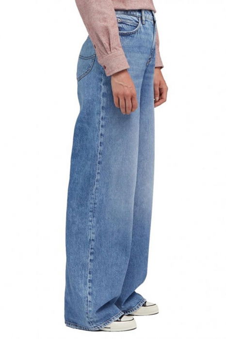 Lee Женские Джинсы Светло-Синие STELLA A LINE High Waist Wide Leg [3]