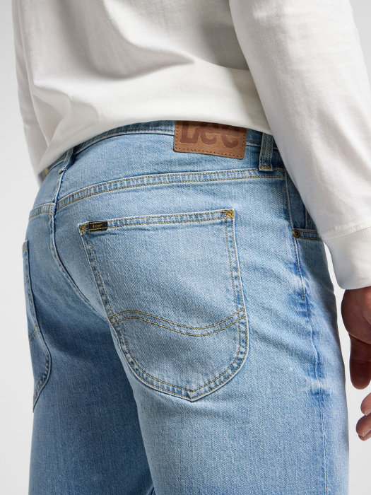 Lee Мужские Джинсы Светло-Синие LUKE Slim Tapered [4]