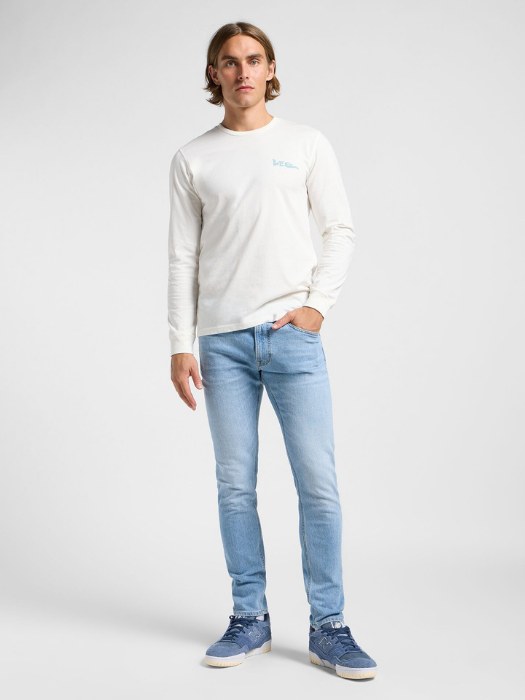 Lee Мужские Джинсы Светло-Синие LUKE Slim Tapered [5]