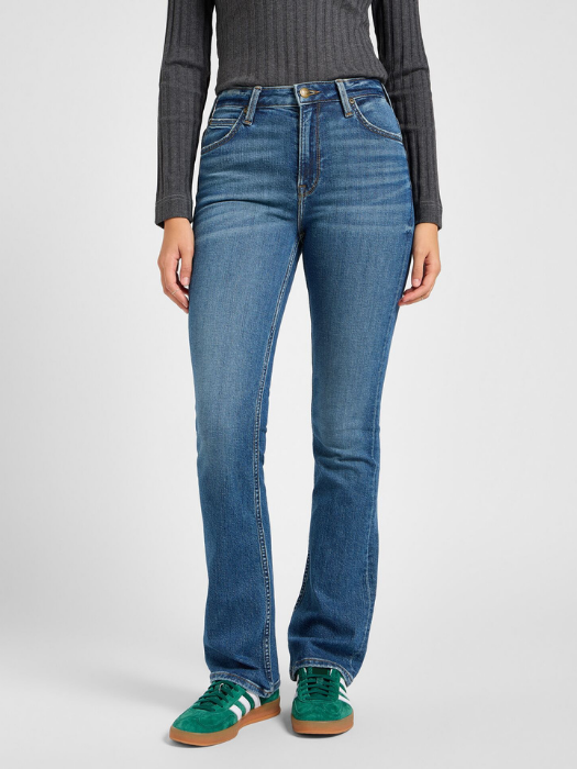 Lee Женские Джинсы Синие BREESE BOOT Bootcut [2]